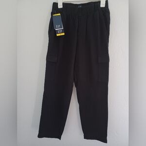 NWT GAP Black Twill Cargo Pants